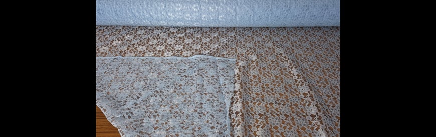 Lace Rosa Polyester Single-Colored-150cm Lace Rosa Polyester Single-Colored-150cm