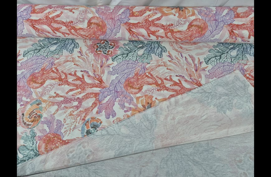 Loneta Cotton Polyester Multi-Colored-320cm