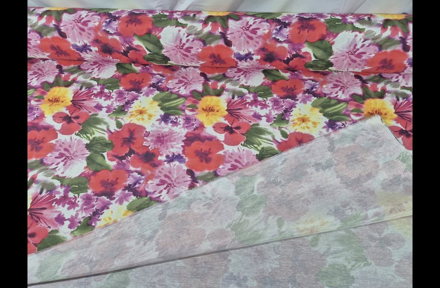 Loneta Cotton Polyester Multi-Colored-320cm