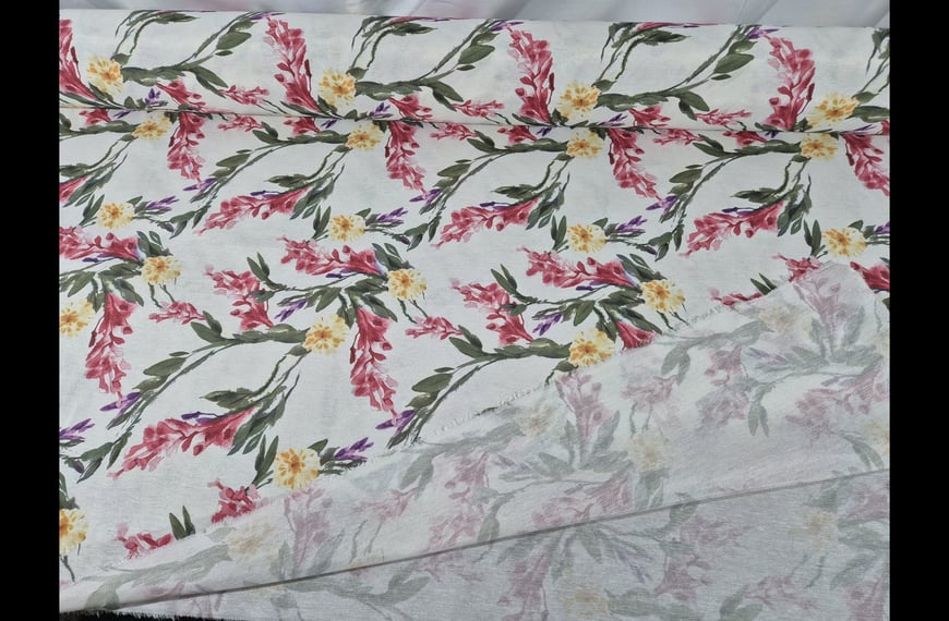 Loneta Cotton Polyester Multi-Colored-320cm