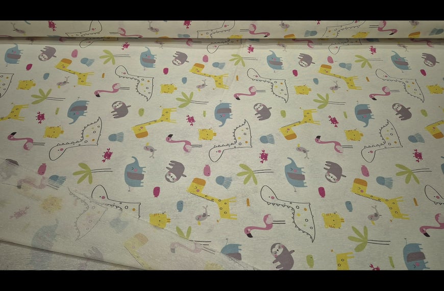 Loneta Cotton Polyester Multi-Colored-280cm