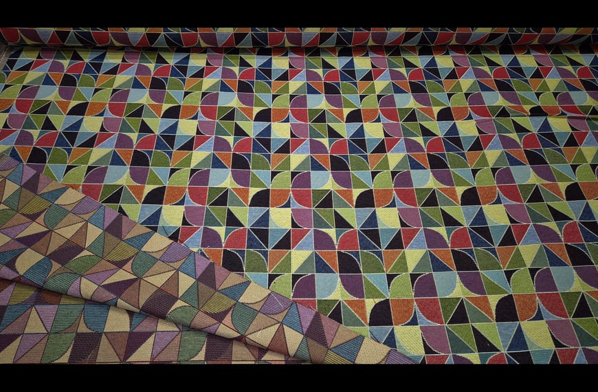 Tapestry Cotton-Polyester Multi-Colored-280cm