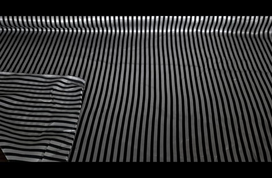 Satin Stripes Polyester Multi-Colored - 150cm