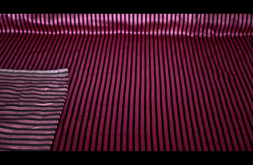 Satin Stripes Polyester Multi-Colored - 150cm