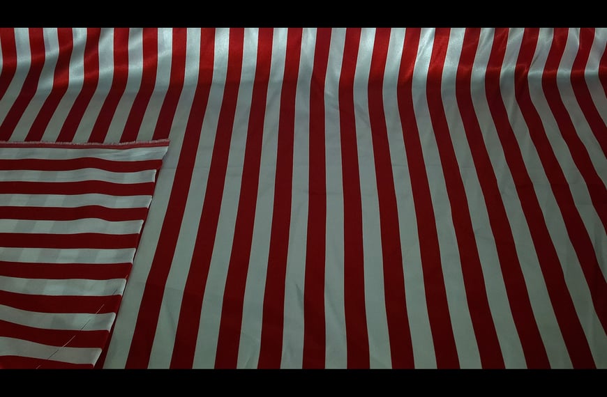 Satin Stripes Polyester Multi-Colored - 150cm