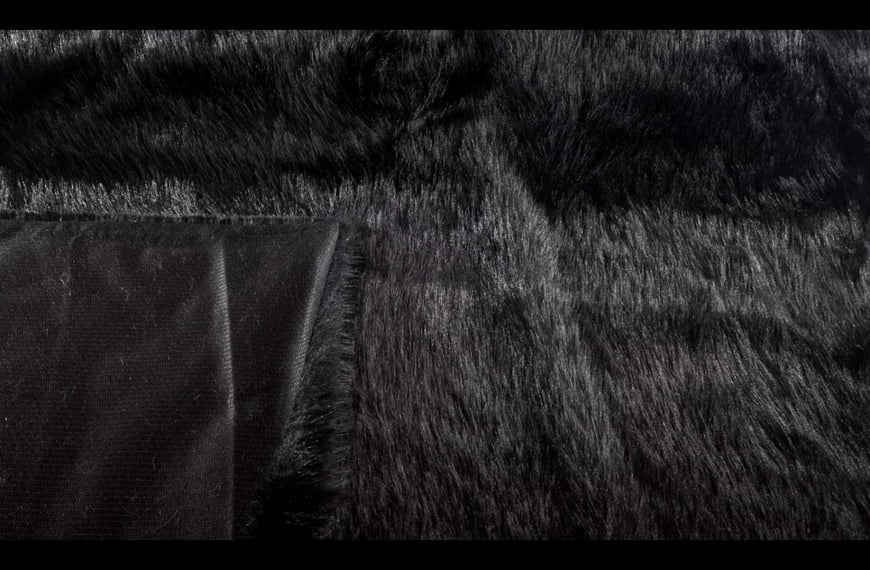Fur Long Hair Polyester Single-Colored - 150cm