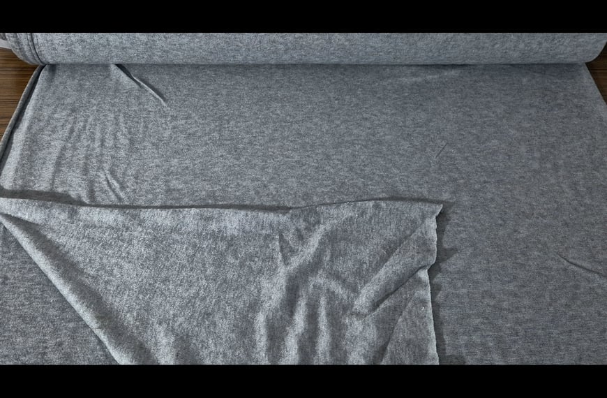 Knitted Polyester Cotton Single-Colored - 150cm