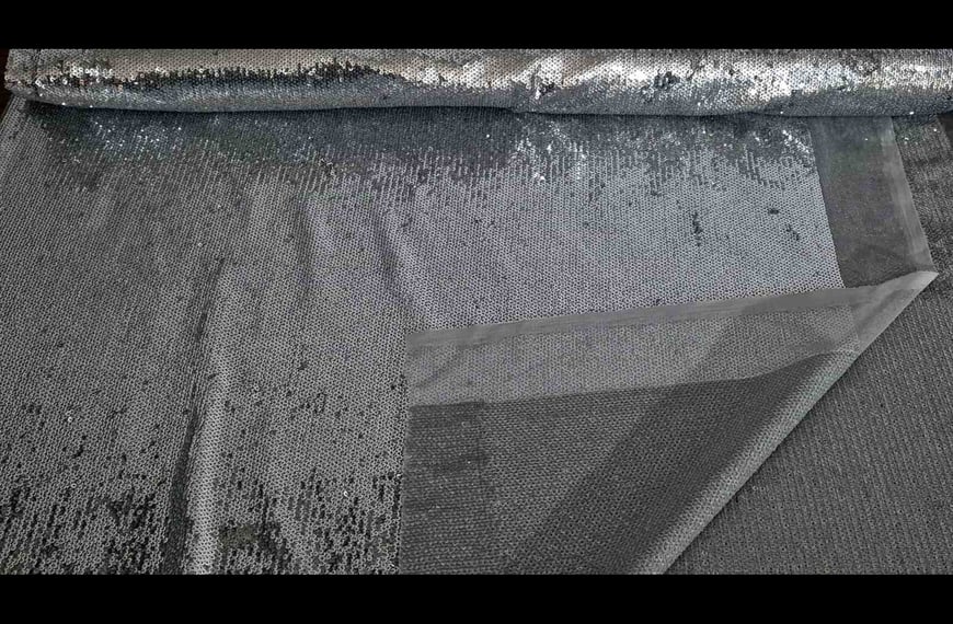 Fine Sequin Classic Polyester Single-Colored - 150cm