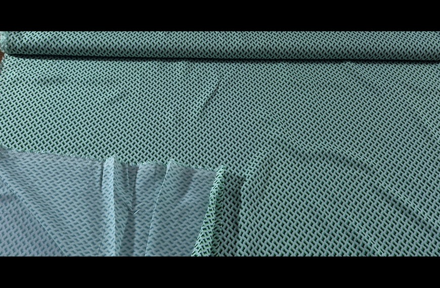 100% Viscose with Small Design Patterns Multi-Colored - 150cm